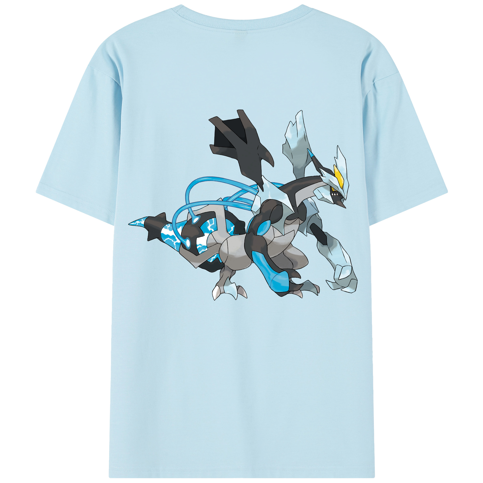 （画像用） ポケットモンスター Pokémon 綿100％半袖Tシャツ（背面プリント）